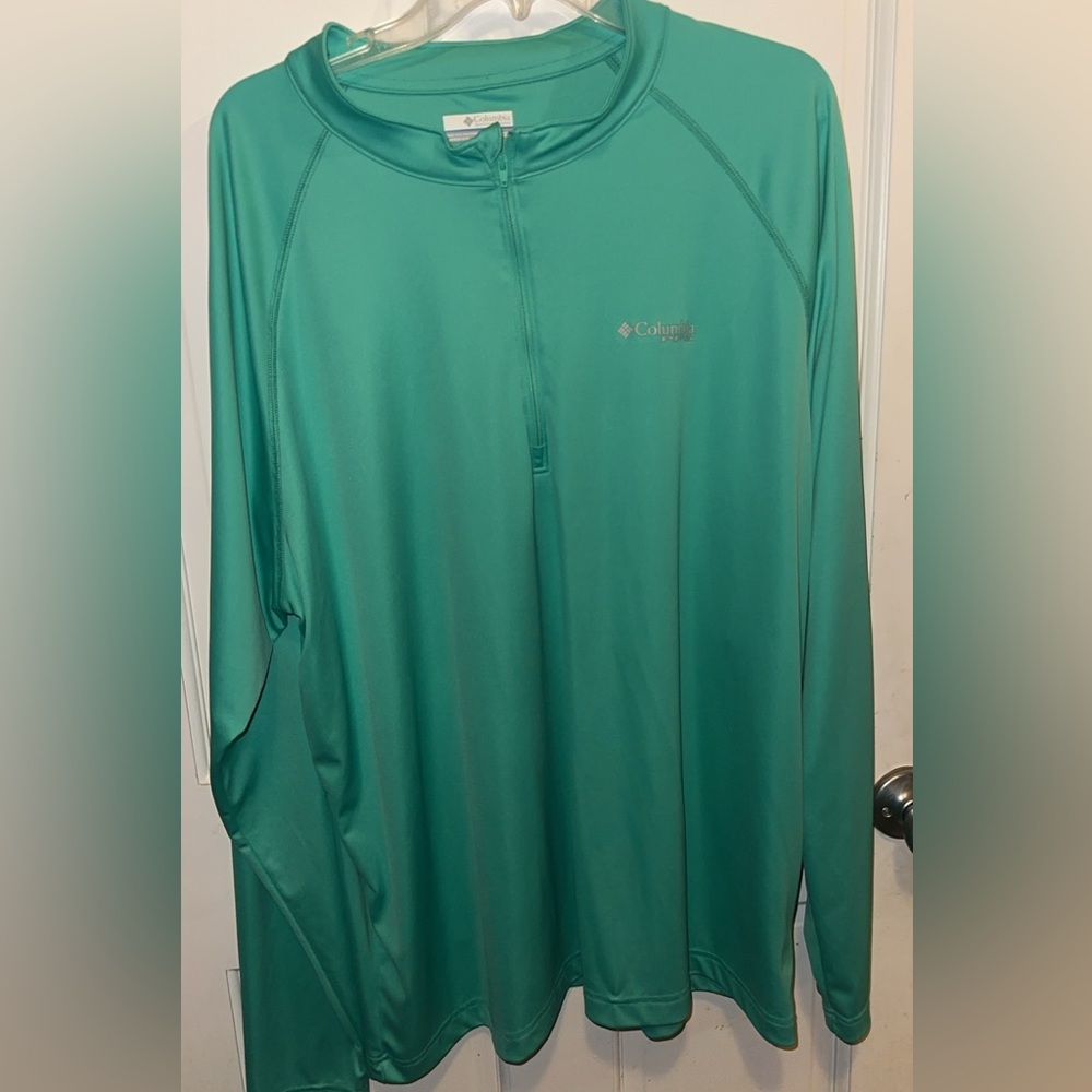 Columbia Men's Teal PFG pullover